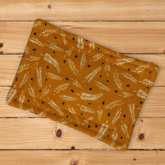 Eco Friendly Floral Reusable Kitchen Sponge Pair with Scrubby Backing Ha… - Picture 3 of 3